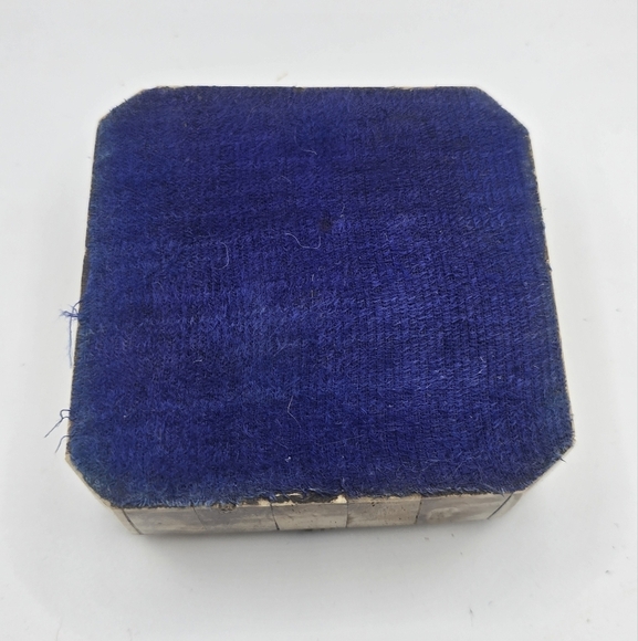 Ancient Collection Splicing Inlaid Gemstone Ashtray Tibetan Style Ornaments - Picture 2 of 3